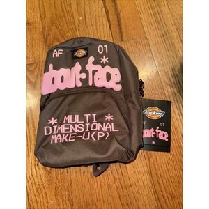Halsey Dickies X About Face Limited Edition Mini Backpack Bag New With Tags 10"